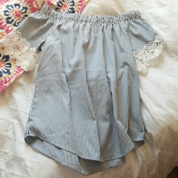 Tops - stripe blouse